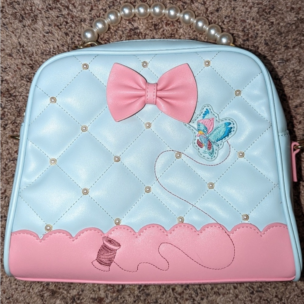 Loungefly Cinderella 70th Anniversary Pearl Purse